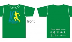 Wizualizacja koszulek 10. jubileuszowego Bytomskiego Półmaratonu